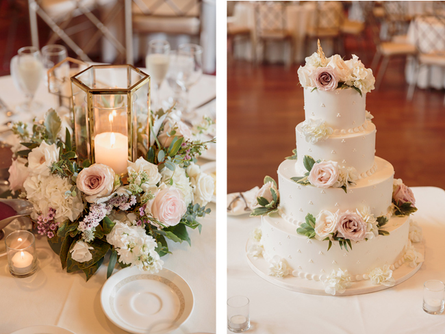 Candlelight Reception Centerpiece