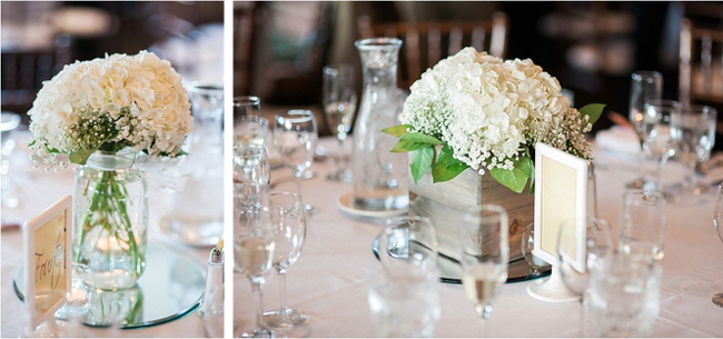 Hydrangea and Babies Breath
