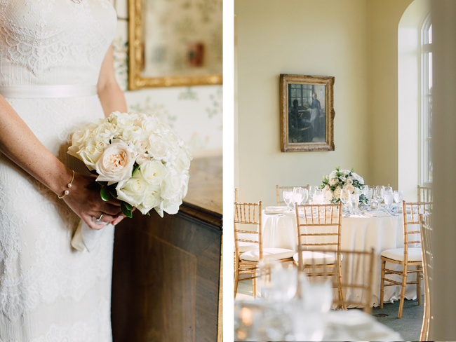 White and Blush Flowers