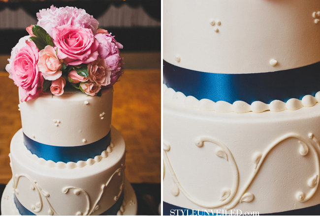 Wedding Cake by Oak Mill Bakery