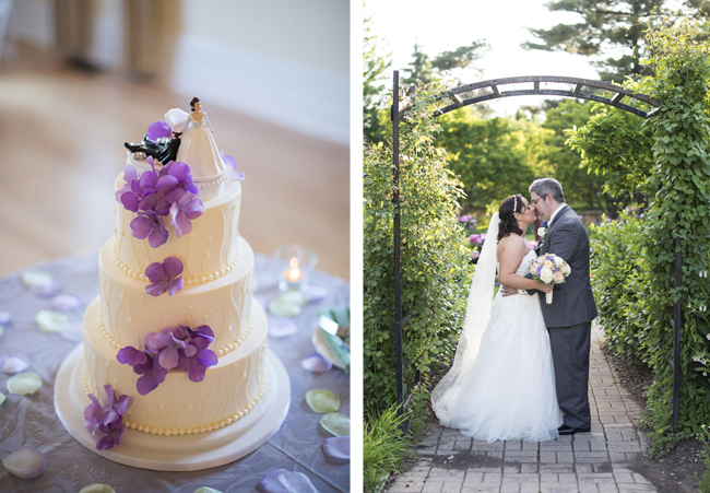 Purple and White Wedding Theme