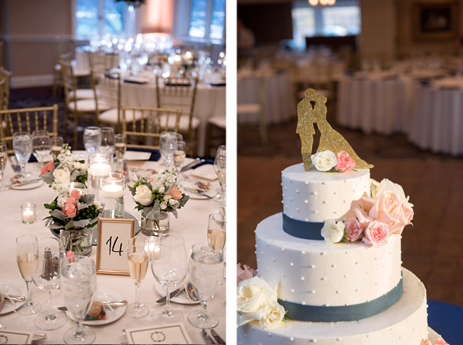 Pink and Blue Wedding Theme