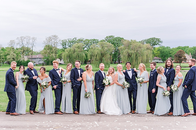 Country Club Wedding Party