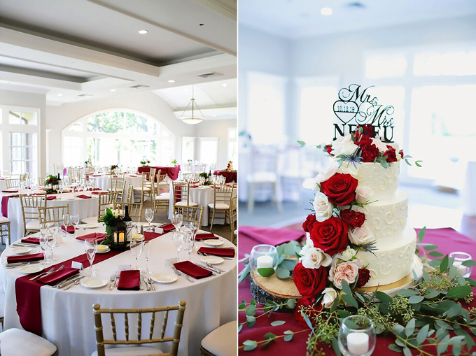 Red, White and Pink Reception