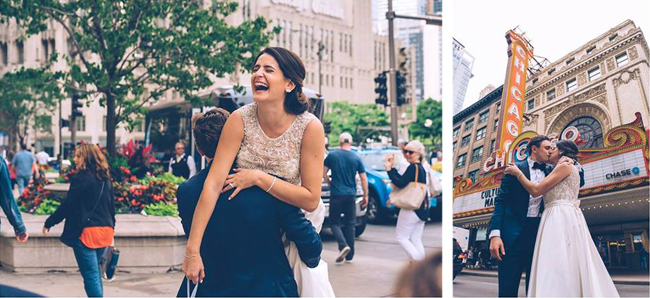 Chicago Bride and Groom