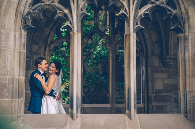 Bond Chapel Bride and Groom