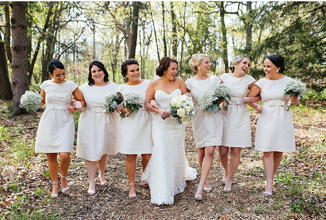 Bridal Party in hite